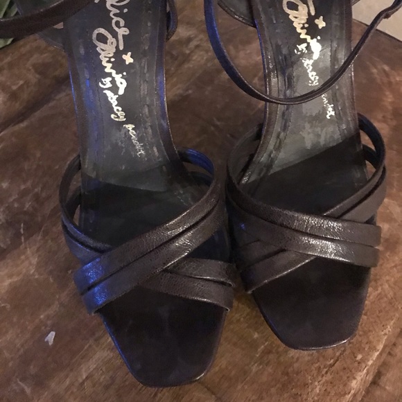 Alice and Olivia platform chunky heel wedge - Picture 4 of 8